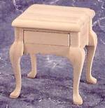 CLA08654 Night Stand-Unfinished by Classics