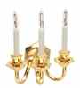 HW2527 Triple Candle Wall Sconce -Bi-Pin by Houseworks 