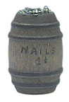 ISL08271 Nail Keg by Island Crafts