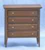 CLA10460 Walnut Chest of Drawers by Classics