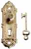 CLA05578 Opryland Door Handle Set with Key by Classics